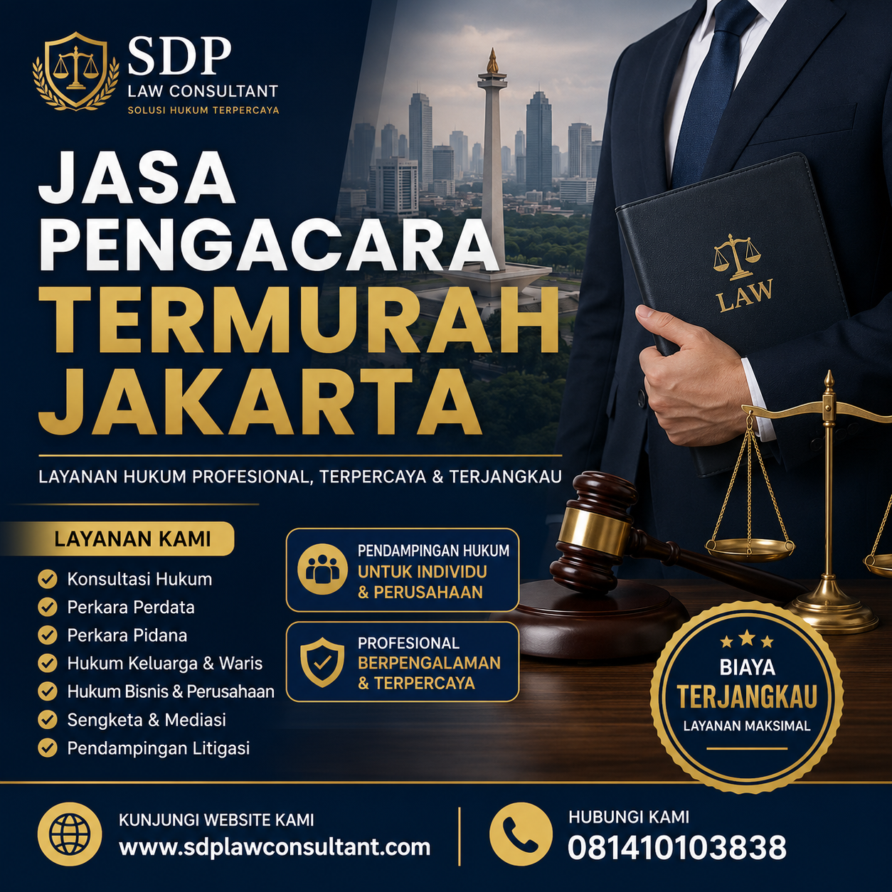 Jasa Pengacara Termurah Jakarta