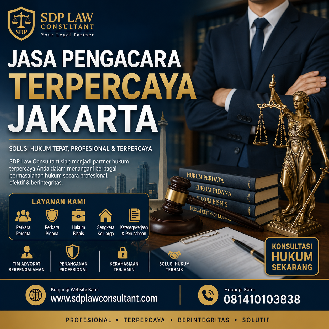 Jasa Pengacara Terpercaya Jakarta