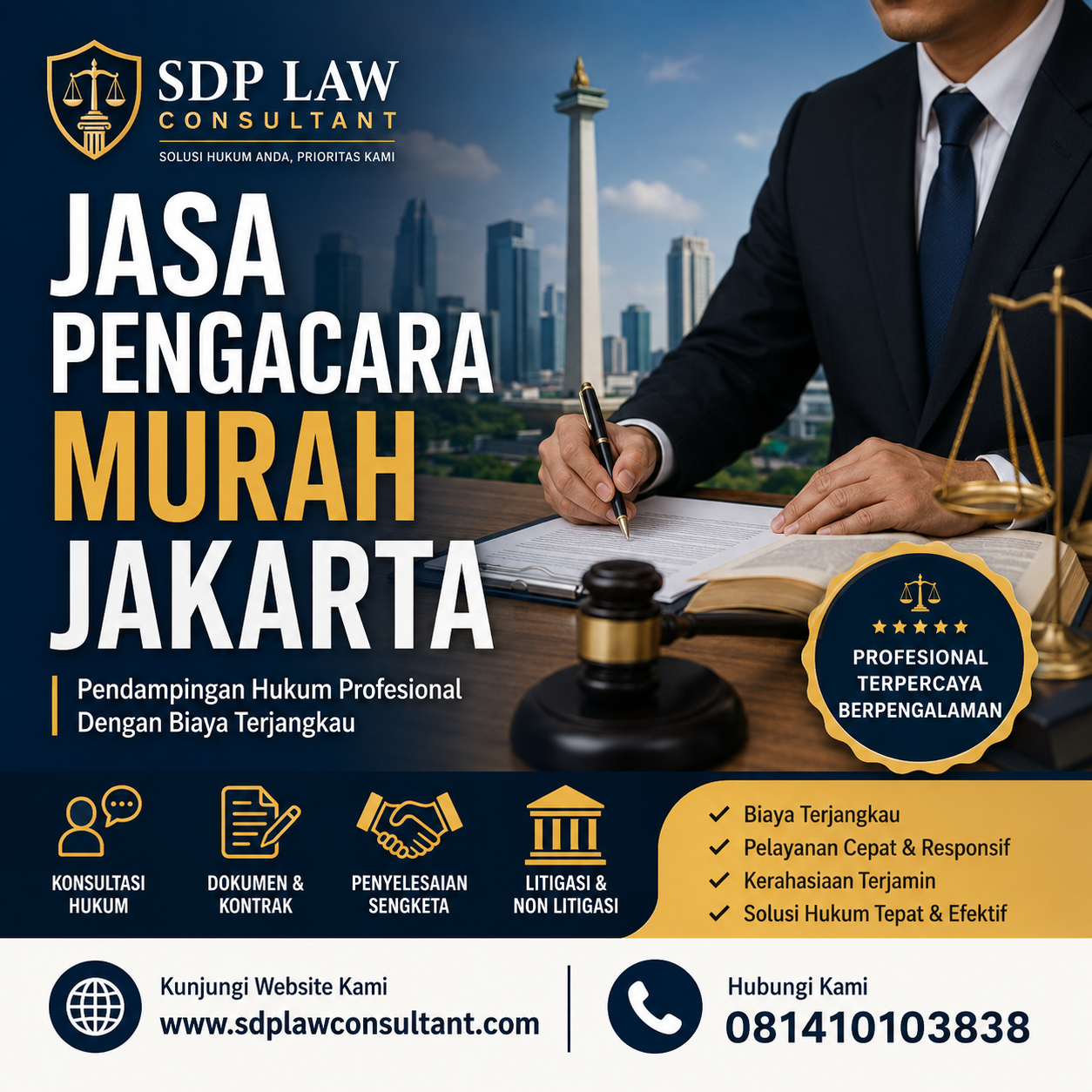 Jasa Pengacara Murah Jakarta