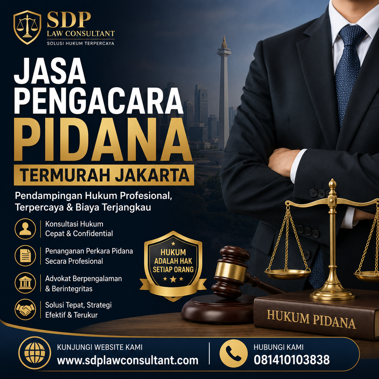 Jasa Pengacara Pidana Termurah Jakarta
