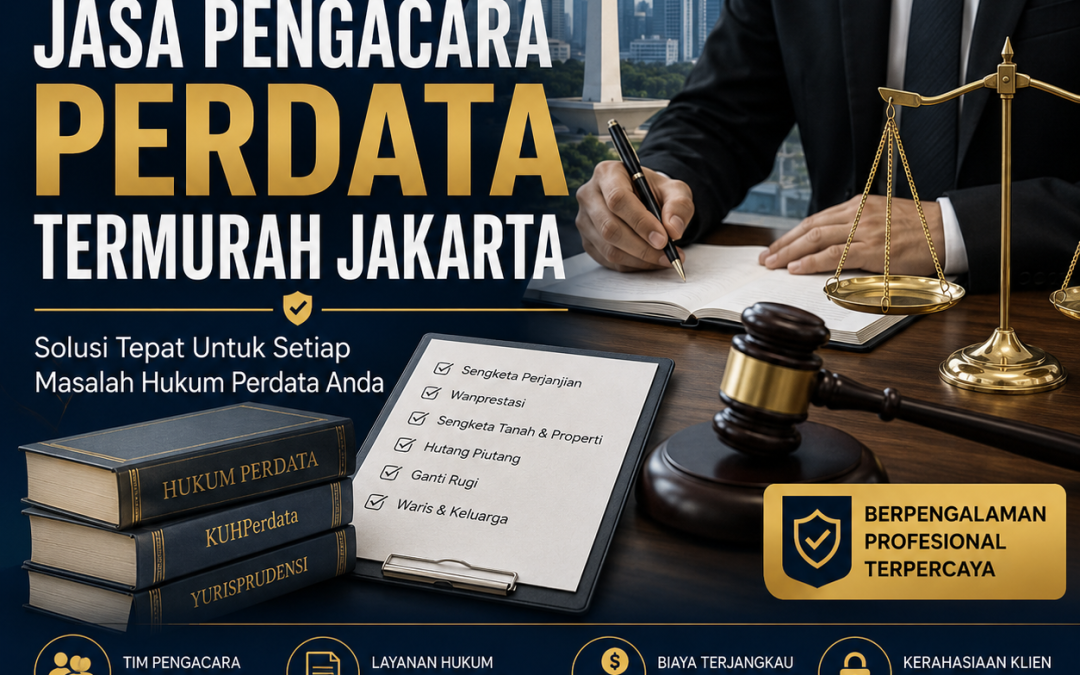 Jasa Pengacara Perdata Termurah Jakarta
