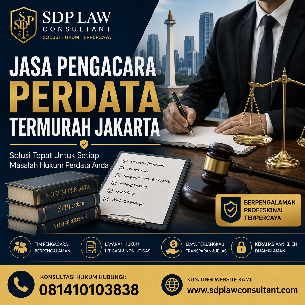 Jasa Pengacara Perdata Termurah Jakarta