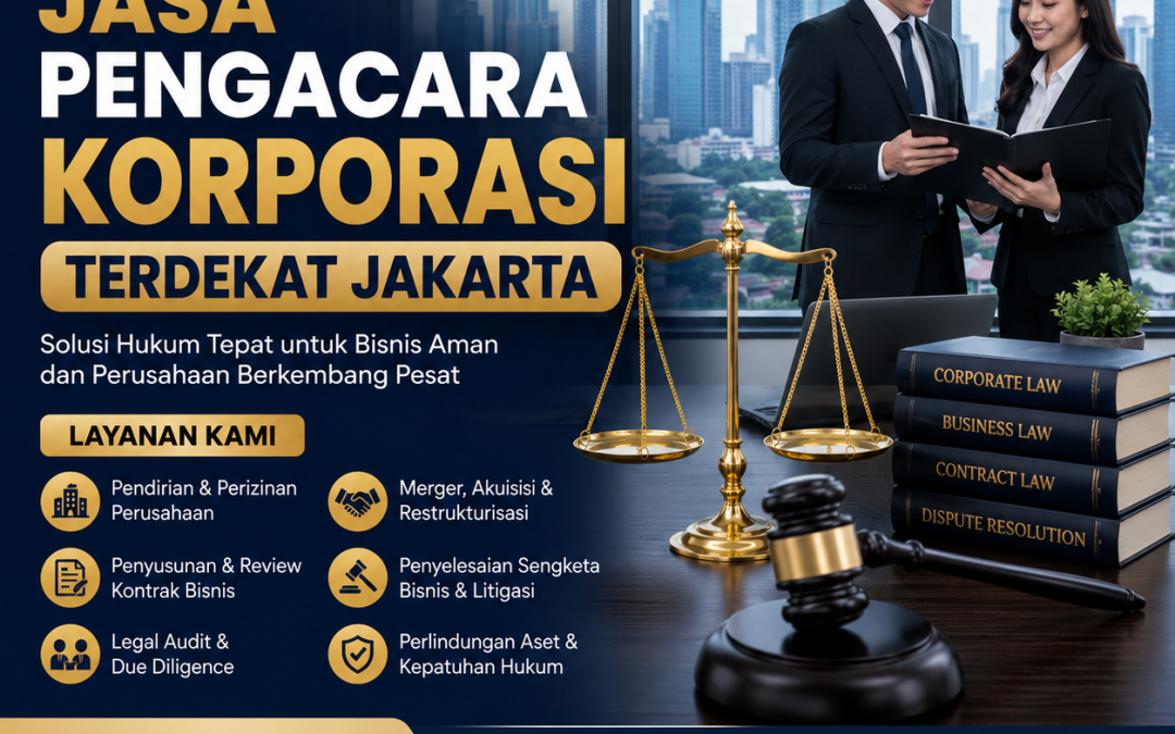 Jasa Pengacara Korporasi Terdekat Jakarta