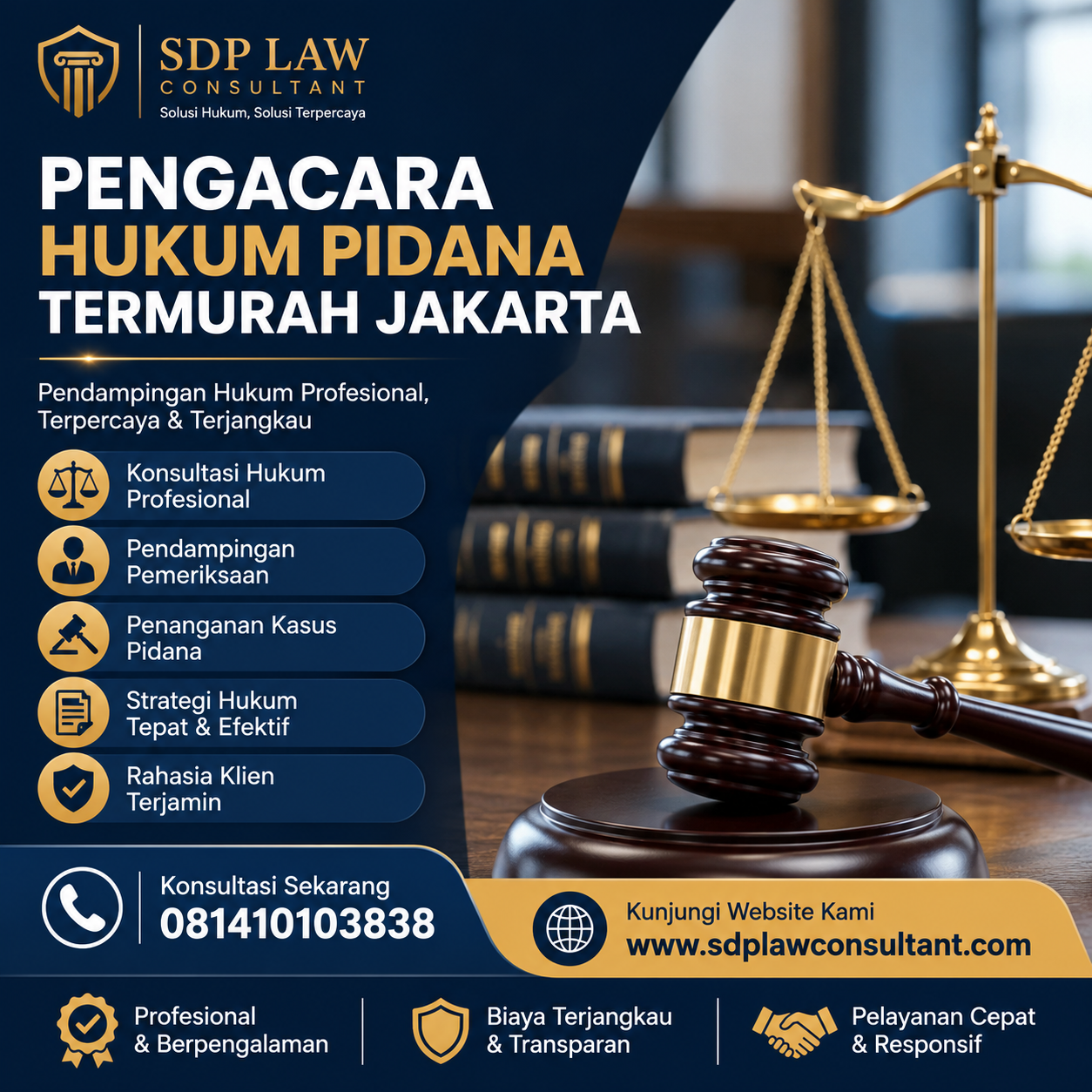 Pengacara Hukum Pidana Termurah Jakarta