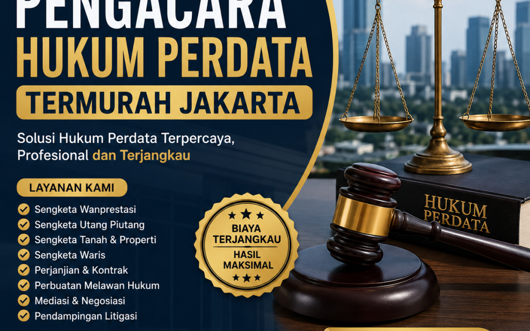 Pengacara Hukum Perdata Termurah Jakarta