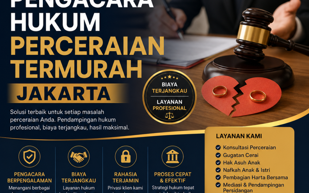 Pengacara Hukum Perceraian Termurah Jakarta