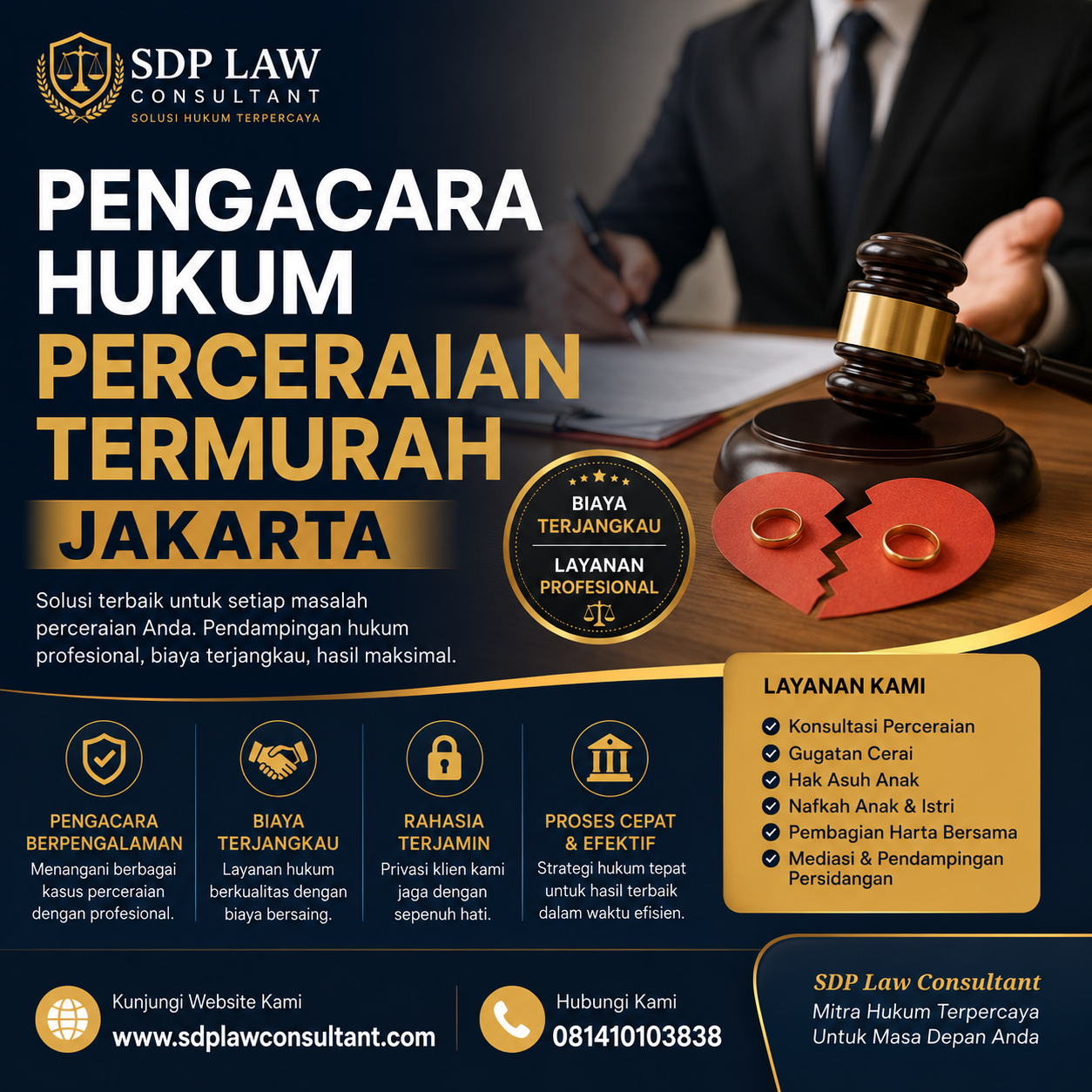 Pengacara Hukum Perceraian Termurah Jakarta