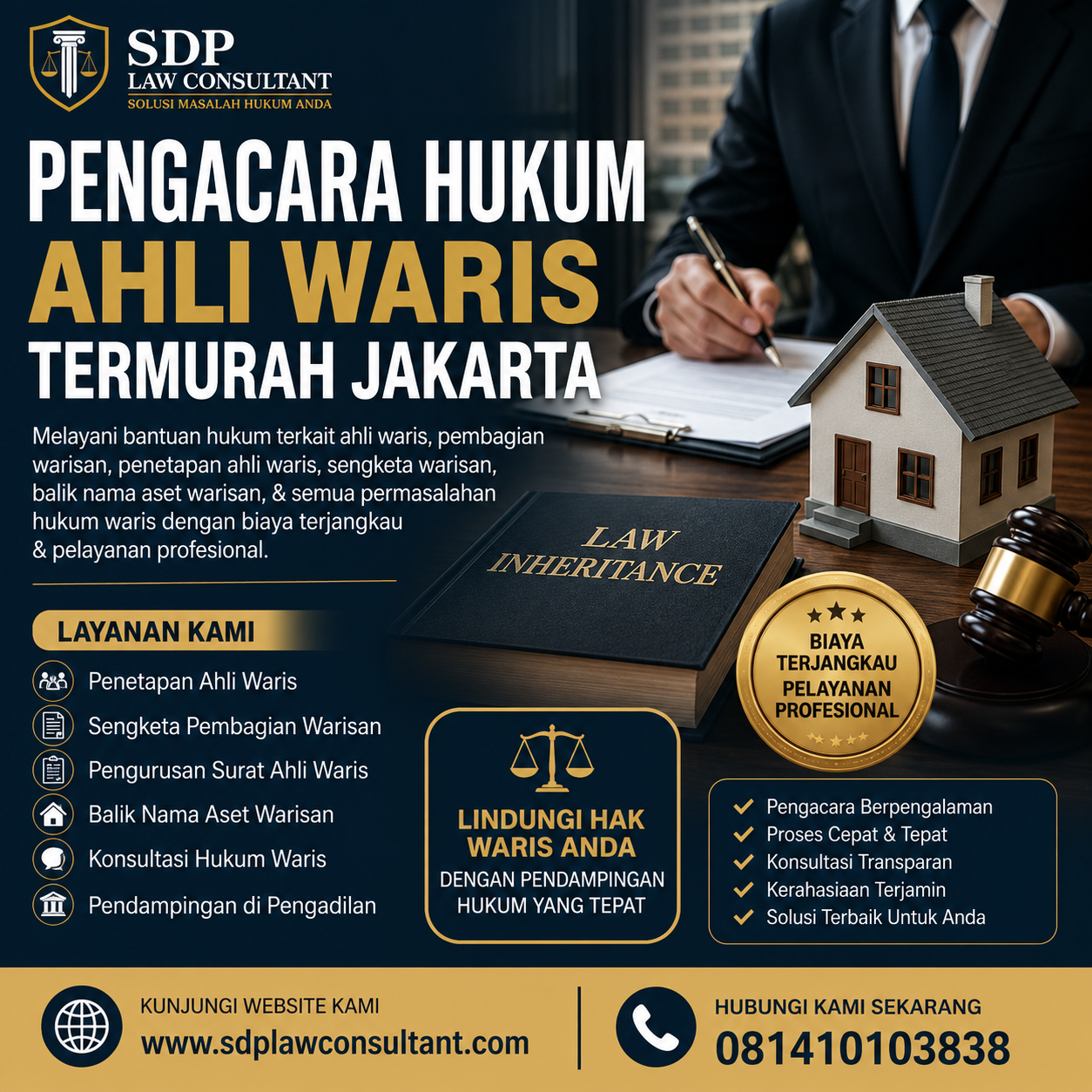 Pengacara Hukum Ahli Waris Termurah Jakarta