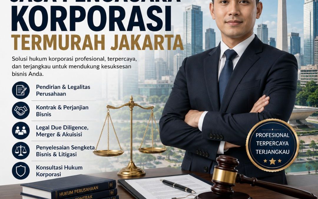 Jasa Pengacara Korporasi Termurah Jakarta