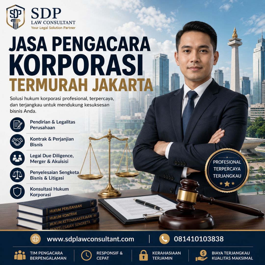 Jasa Pengacara Korporasi Termurah Jakarta