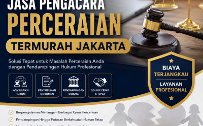 Jasa Pengacara Perceraian Termurah Jakarta